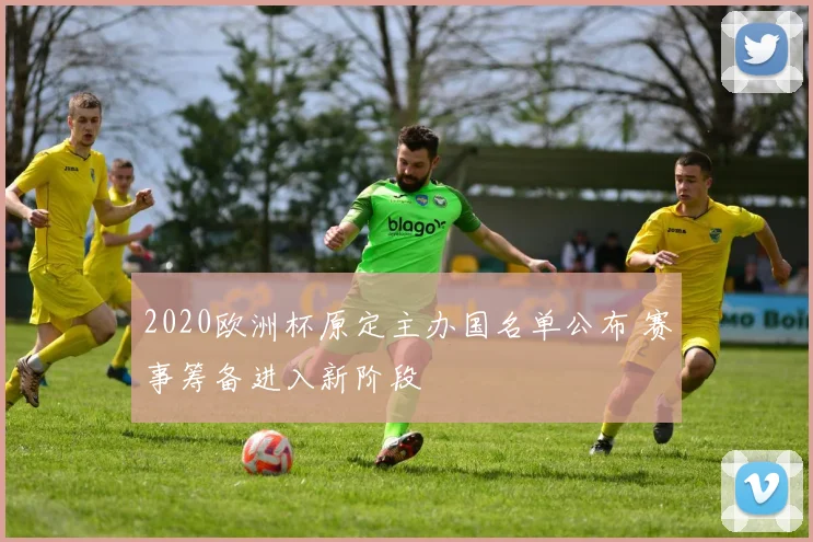 2020欧洲杯原定主办国名单公布 赛事筹备进入新阶段